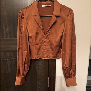 Abercrombie & Fitch Copper Blouse